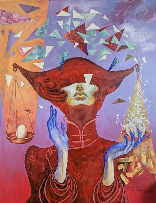 Dimension of Being by Zazaa Ganbold
